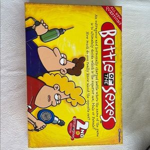 Battle of the Sexes Board Game - Yellow